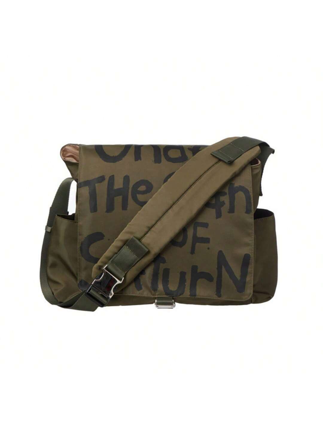 Harajuku Grunge Nylon Crossbody Bag