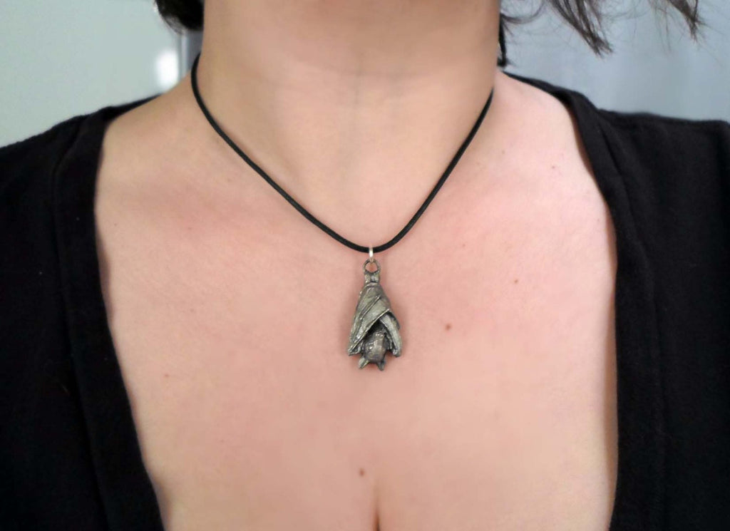 Fruit Bat Pendant Necklace