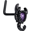 Gothic Scorpion Nose Ring