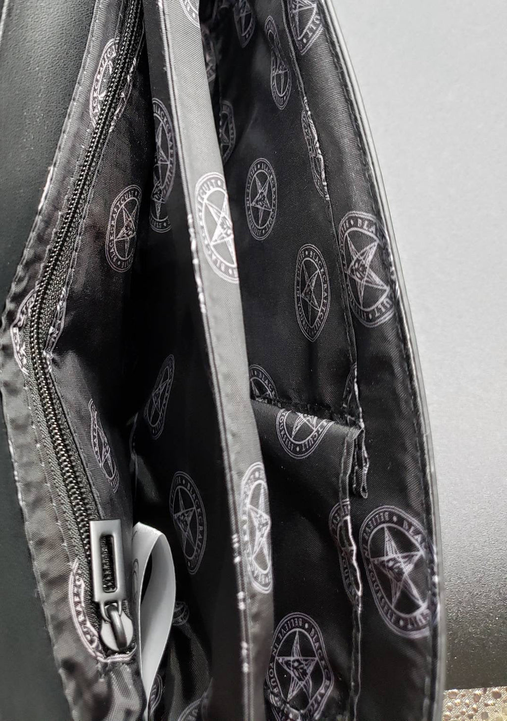 BlackCraft Cult Charlotte Spider Web Quilt Clutch