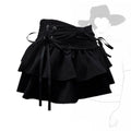 Sweet Kawaii Bow Vintage Denim Skirt Women New Fashion Summer A Line Gothic Mini Skirts American Retro Streetwear Y2k Clothes