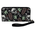 Coffins and Skulls Clutch Wallet