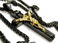 Gothic Crucifix Cross Necklace